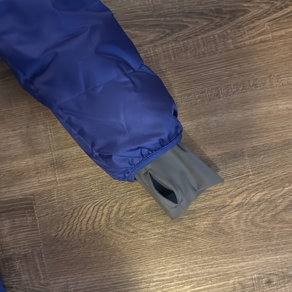 Lands’ End full length down puffer coat sz XS 2-4 - Picture 4 of 11